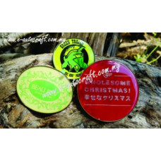 Badge Silver Gloss <br>Full Color Printing<br>BDG/SG_02